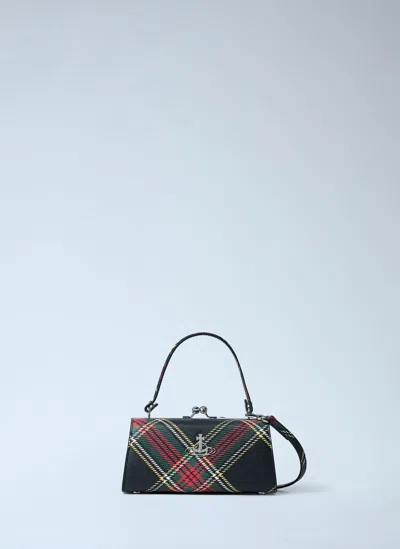 Vivienne Westwood Xl Doll Frame Handbag In Red
