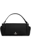 Vivienne Westwood Xl Hazel Shoulder Bag In Black