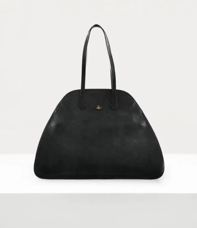 Vivienne Westwood Yasmina Large Handbag Leather Black