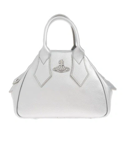 Vivienne Westwood Yasmine Handbag In White