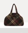 Vivienne Westwood Yasmine Large Archive Handbag Harris Tweed Check Light-check