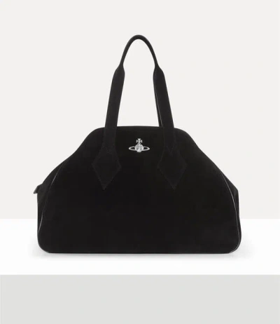 Vivienne Westwood Yasmine Large Handbag Leather Black