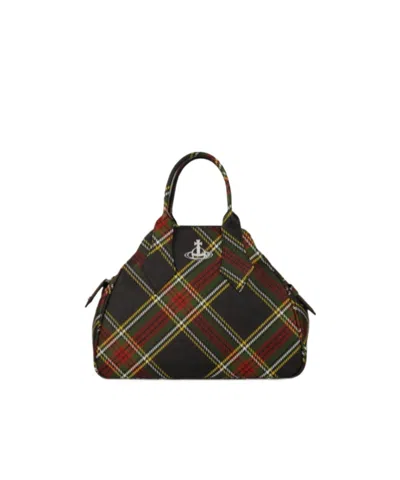 Vivienne Westwood Yasmine Medium Bag In Black