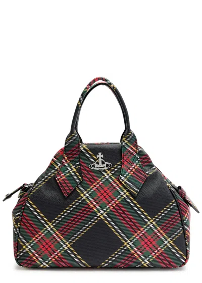 Vivienne Westwood Yasmine Medium Faux Leather Top Handle Bag In Multi