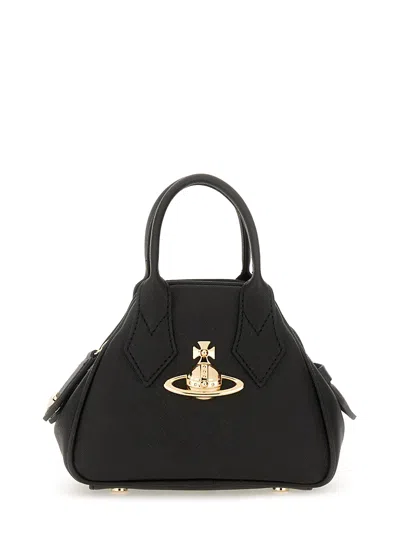 Vivienne Westwood "yasmine Mini" Bag In Black