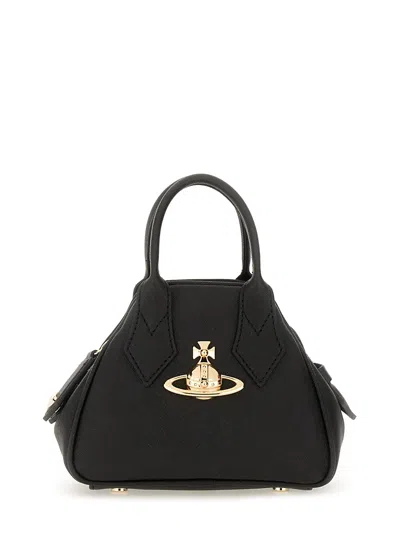 Vivienne Westwood "yasmine Mini" Bag In Black