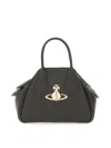 Vivienne Westwood Black Mini Yasmine Bag In Black