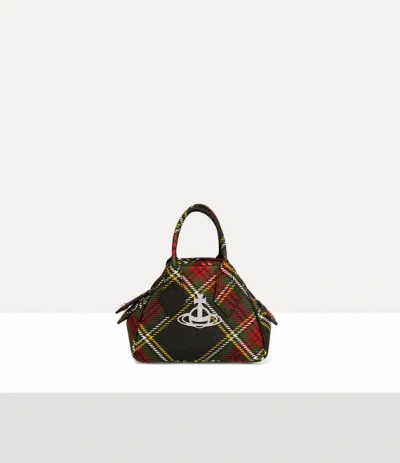 Vivienne Westwood Yasmine Mini Bag Polyurethane / Polyester / Cotton Chelsea-tartan