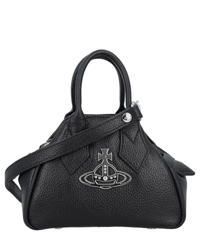 Vivienne Westwood Yasmine Mini Handbag In Black