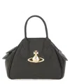 Vivienne Westwood Black Mini Yasmine Bag In Black