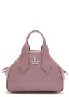 Vivienne Westwood Yasmine Small Faux Leather Top Handle Bag In Pink