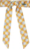 Vivienne Westwood Check Orb Hair Clip Yellow Check Orbs Women In E401 Yellow