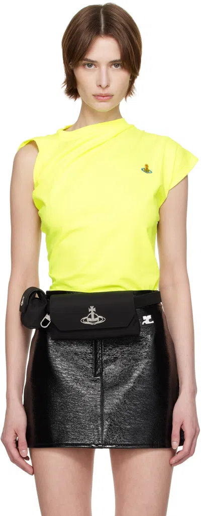 Vivienne Westwood Yellow Hebo T-shirt In E404 Neon Yellow