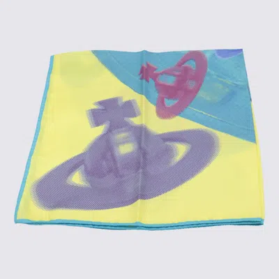 Vivienne Westwood Yellow Silk Scarves