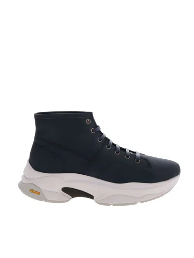 Vivienne Westwood Chibo Leather Sneakers In Azul