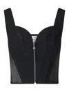 Vivienne Westwood Corset Top In Black