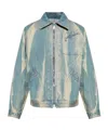 Vivienne Westwood Piranha Denim Jacket In Blue