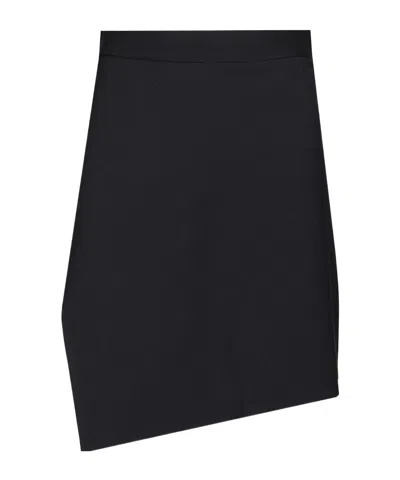 Vivienne Westwood Zipper Skirt In Black