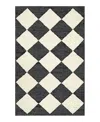 Vivir X Livabliss Antho Vvat-2300 Area Rug, 8' X 10' In Brown/black