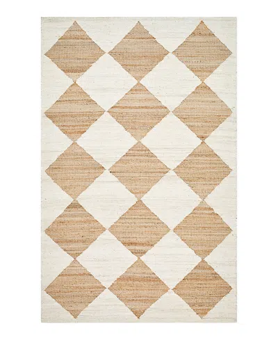 Vivir X Livabliss Antho Vvat-2300 Area Rug, 8' X 10' In Brown/cream