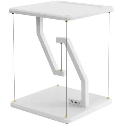 Vivo 12" Tensegrity Speaker Stand In White