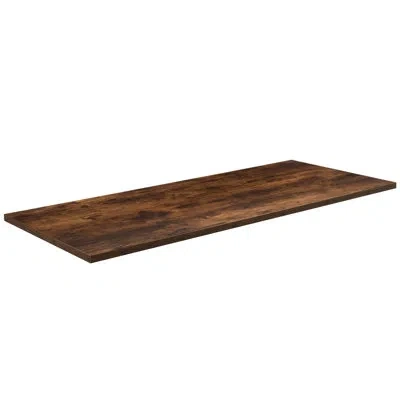 Vivo 55" X 24" Square Corner Table Top For Standing Desk Frames, Top Only, Top55b-s Series In Vintage Brown