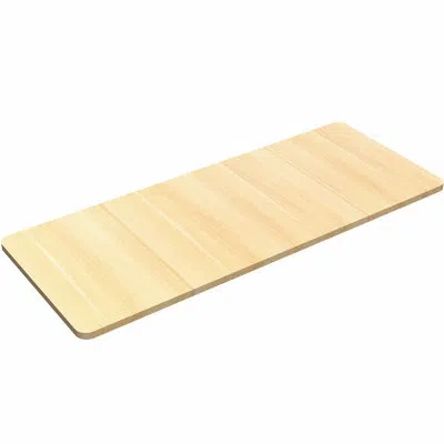 Vivo 60 X 24 Inch Universal Table Top For Sit To Stand Desk Frames In Light Wood