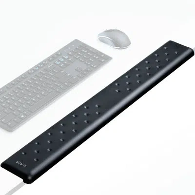 Vivo Black 30” Wrist Pad For Desk