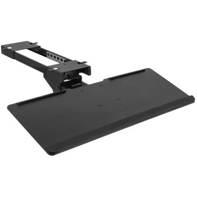 Vivo Black Deluxe Under Desk Keyboard Tray