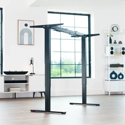 Vivo Black Electric Dual Motor Desk Frame