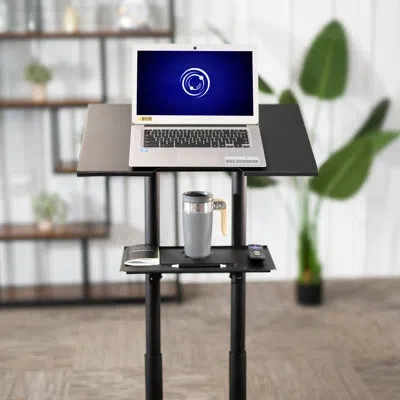 Vivo Black Multi-purpose Mobile Podium