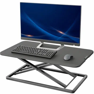Vivo Black Single Top Desk Riser