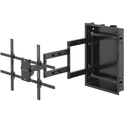 Vivo Black Wall Mount Holds Up To 110 Lbs