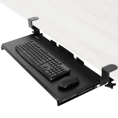 Vivo Clamp-on Keyboard Tray (kb05e Series) In Black