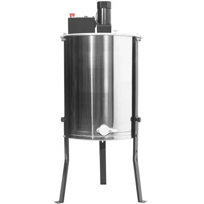 Vivo Electric 4 To 8 Frame Stainless Steel Honey Extractor