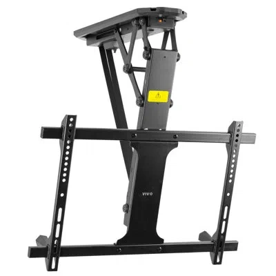 Vivo Electric Flip Down Ceiling Mount For 32” To 70” Tvs Mount-e-fd70 In Black