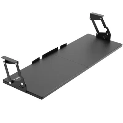 Vivo Extra Sturdy 34" Under Desk Keyboard Tray With Swinging Height Adjustment (mount-kb34s) In Black