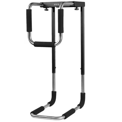Vivo Large Adjustable Under-desk Pc Mount, Mount-pc04l In Black