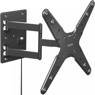 Vivo Locking Rv 23" To 55" Tv Screen Mount With Articulating Arm (mount-vwrv4l) In Black