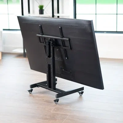 Vivo Low Height Tv Cart For 32 To 75 Inch Screens (stand-tv02l) In Black