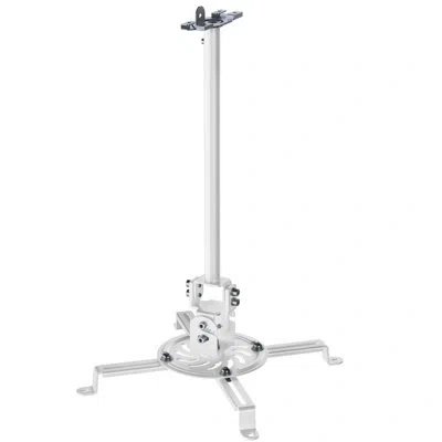 Vivo Metal Drop Ceiling Projector Mount With Scissor Clamp (mount-vp10dp) In White