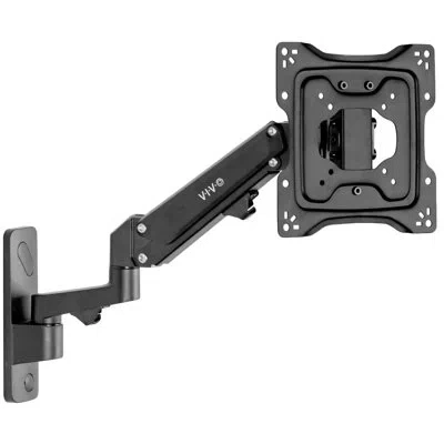 Vivo Premium Aluminum Tv Wall Mount In Black