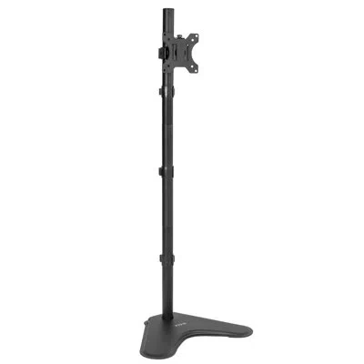Vivo Single Monitor Extra Tall Desk Stand In Black