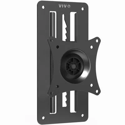 Vivo Single Monitor Wall Mount In Black