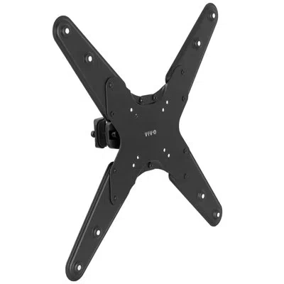 Vivo Steel Universal Pole Mount Tv Bracket Vesa Plate | Fits 32" To 55" Screens In Black