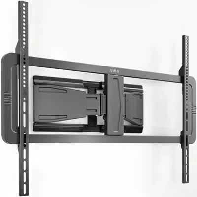 Vivo Ultra Slim Tv Mount, Fully Adjustable Telescoping, 46"-100" Screens In Black