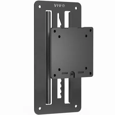 Vivo Ultrawide Heavy Duty Monitor Mount Wall Bracket, Screens Up To 49” In Black