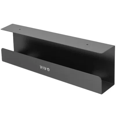 Vivo Under Desk Cable Management Tray In Black