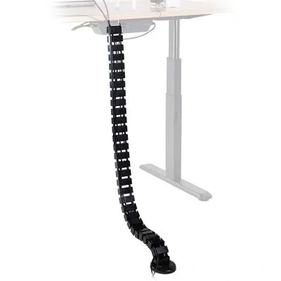Vivo Vertebrae Cable Management Kit For Desk In Black