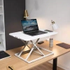 Vivo White Single Top Desk Riser In White